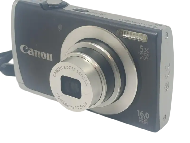 Canon PowerShot A2500 16MP Digital Camera - Black