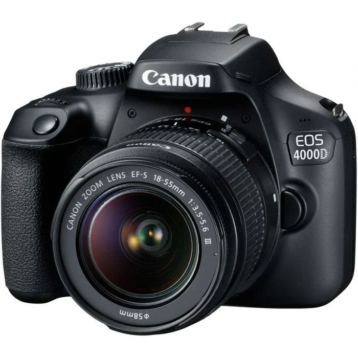Canon EOS 4000D with EF-S 18-55mm f/3.5-5.6 III Lens - Pre-Owned