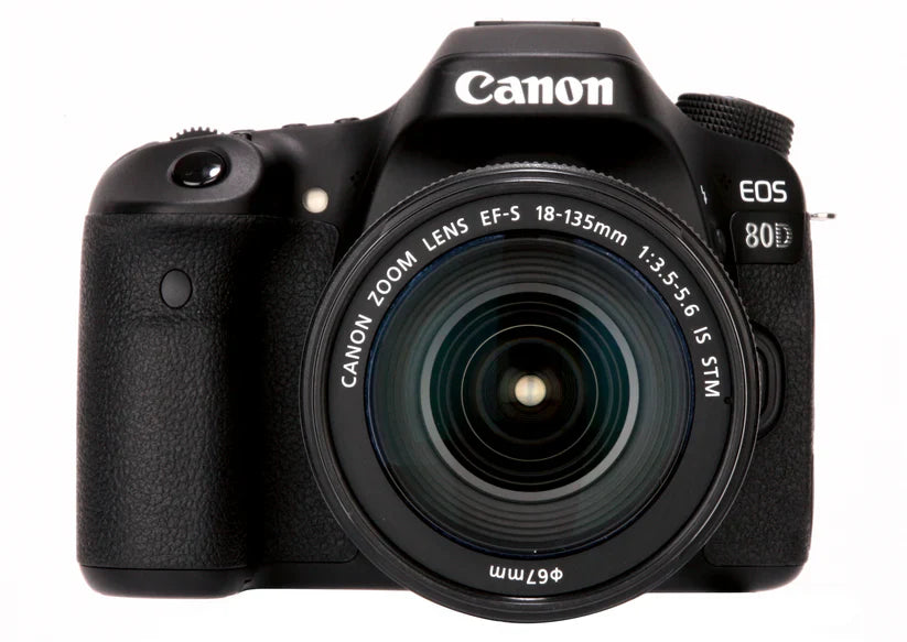 Canon EOS 80D with EF-S 18-55mm f/3.5-5.6 IS STM Lens - Pre-Owned