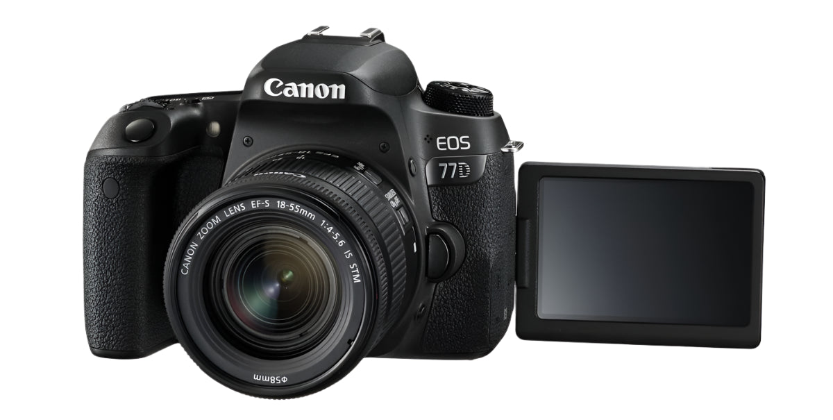 Canon EOS 77D DSLR camera