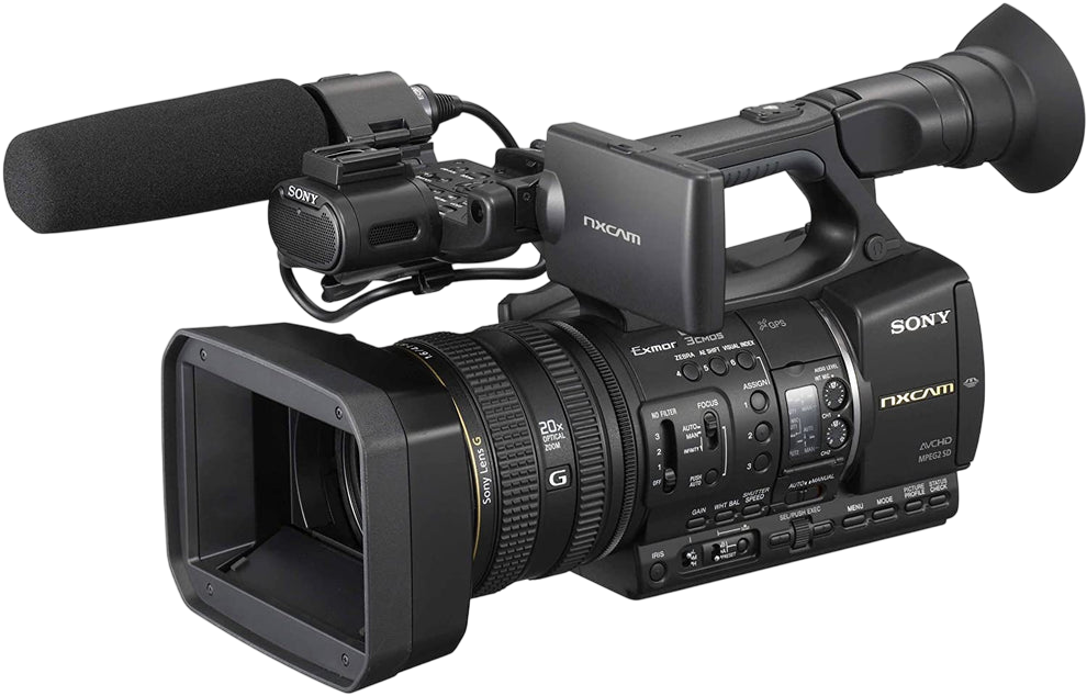 Sony HXR-NX5R 4K Professional Camcorder (1/2.8" Exmor CMOS, 20x Zoom, 3G-SDI, Dual XQD) - HXRNX5R