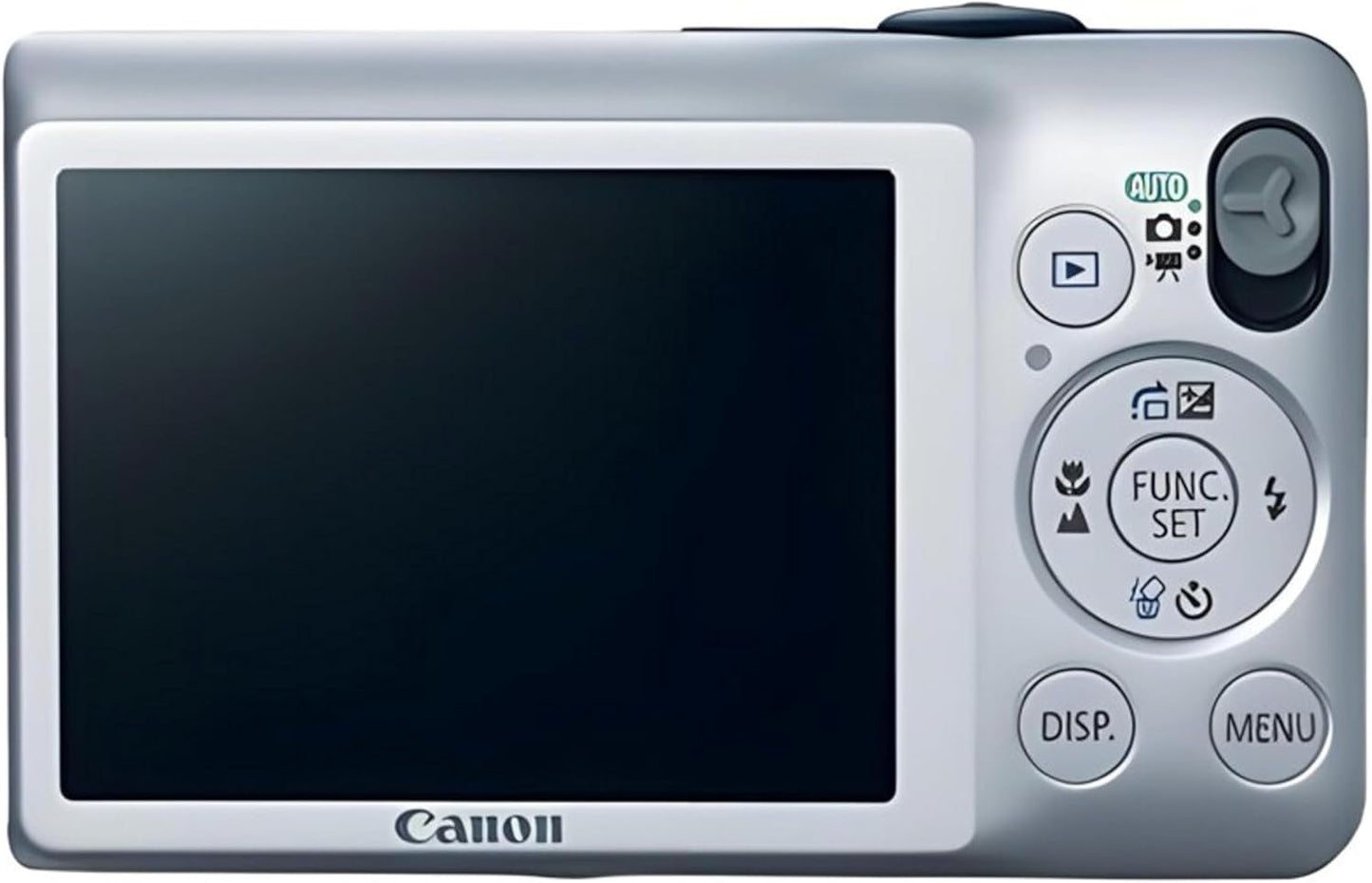 Canon PowerShot SD1300 IS Digital Camera (Silver) - 12.1MP, 4x Optical Zoom with Image Stabilization - Used