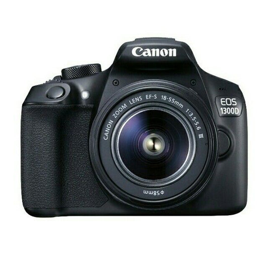 Canon EOS 1300D (Rebel T6) DSLR Camera with 18-55mm Lens - Used (Good Condition)