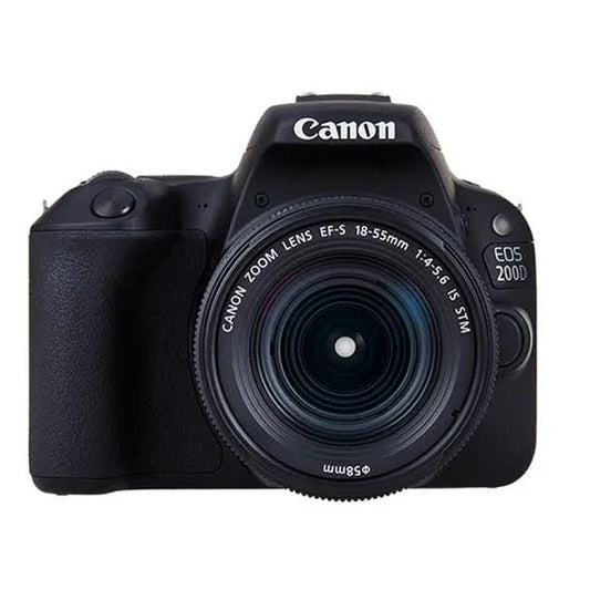 Canon EOS 200D (Rebel SL2) with EF-S 18-55mm f/4-5.6 IS STM Lens - Pre-Owned
