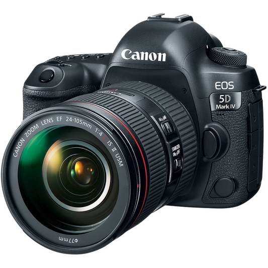 Canon EOS 5D Mark IV DSLR with EF 24-105mm f/4L II USM Lens - Pre-Owned