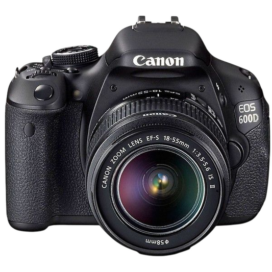 Canon EOS 600D (Rebel T3i) DSLR w/ EF-S 18-55mm f/3.5-5.6 IS II Lens - 18MP, 1080p Video, 3" LCD Pre-Owned