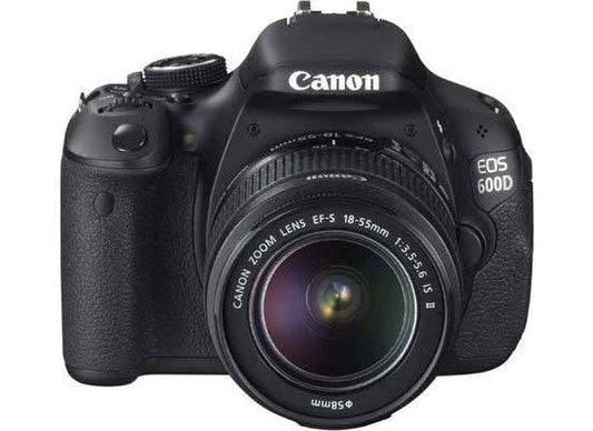 Canon EOS 600D (Rebel T3i) with EF-S 18-55mm f/3.5-5.6 IS II Lens - Pre-Owned