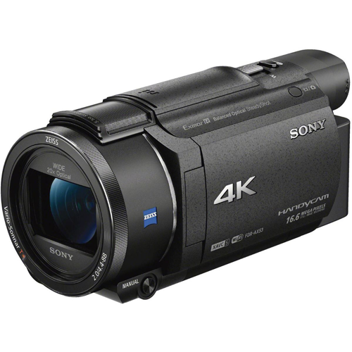 Sony FDR-AX43A 4K Handycam - 1/2.5" Exmor R Sensor, 20x Zoom, Optical SteadyShot - UHD Camcorder Pre-Owned