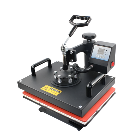 380x380mm (A3) Swing Away Heat Press Machine - Digital T-Shirt Press with 5-Stage Pressure Control, 0-230°C for HTV & Sublimation