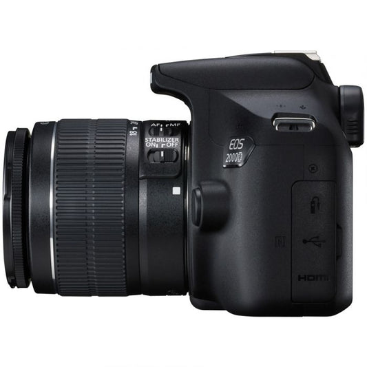 Canon EOS 2000D with 18-55mm f/3.5-5.6 III Lens (Pre-Owned)