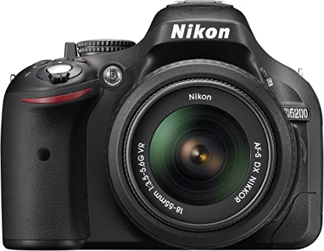 Nikon D5200 with AF-S DX 18-55mm f/3.5-5.6G VR Lens - Pre-Owned